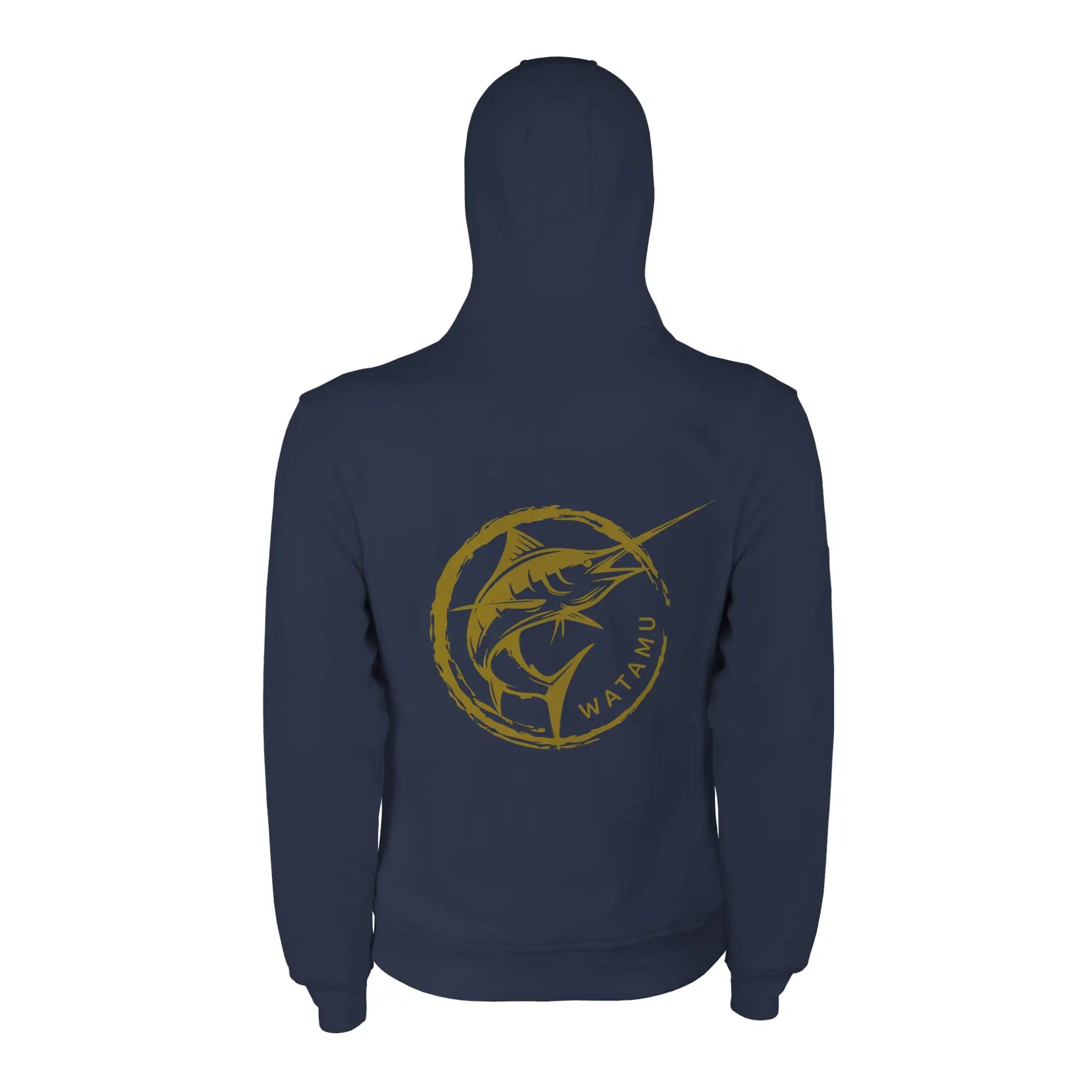 Watamu Marlin Unbrushed Navy Hoody