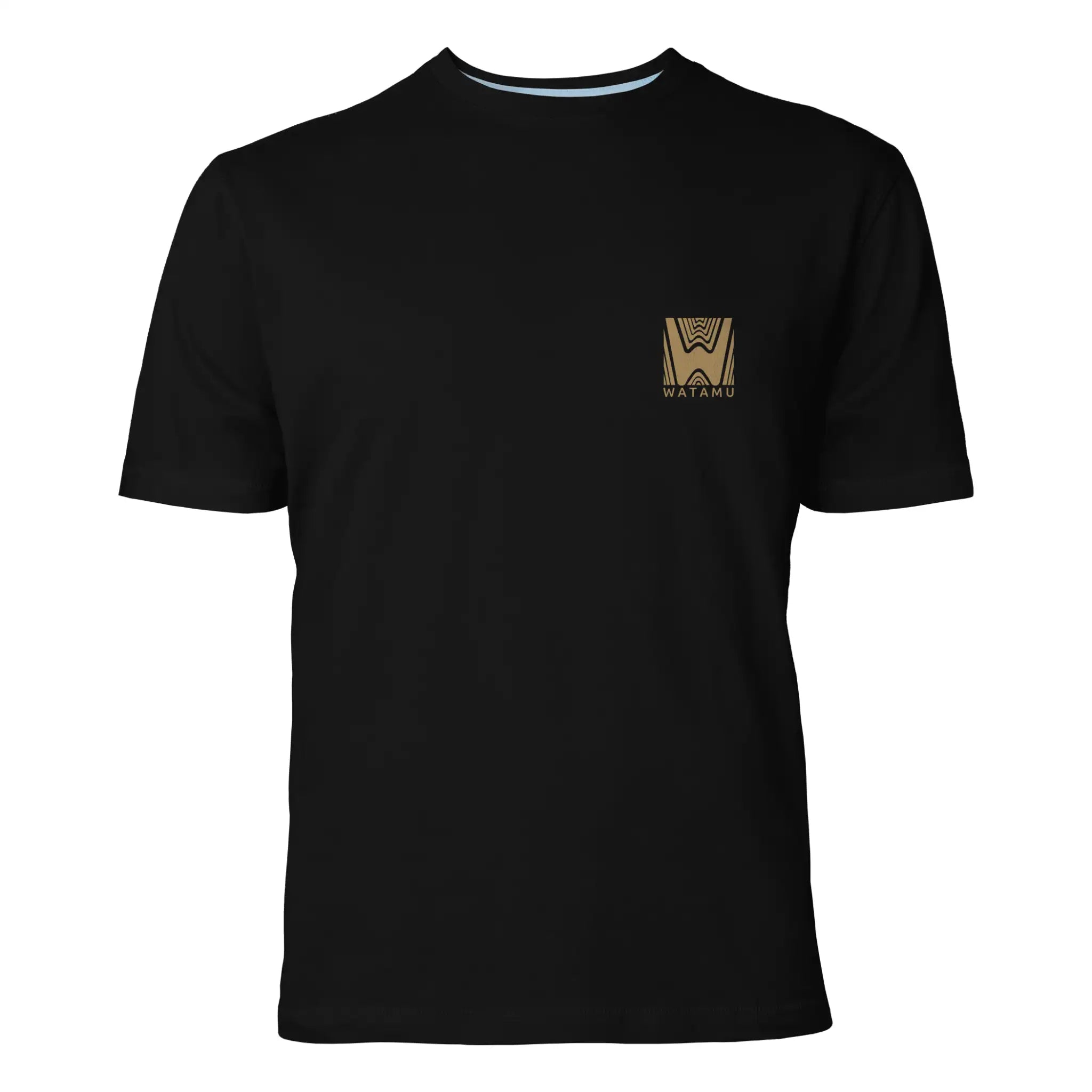 Watamu Marlin Black Short Sleeves T-Shirt