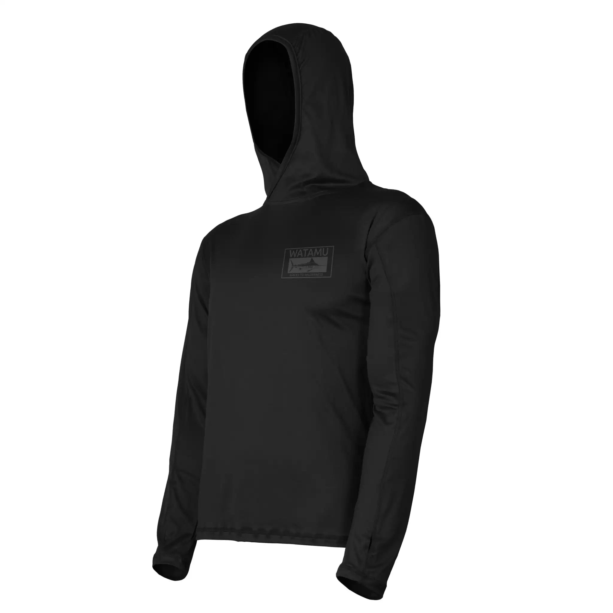 Watamu Black Performance Hoody Top