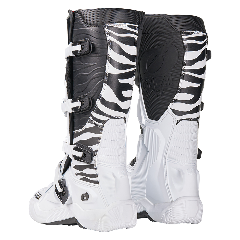 O'Neal 3SRS Zebra Black/White MX Boots