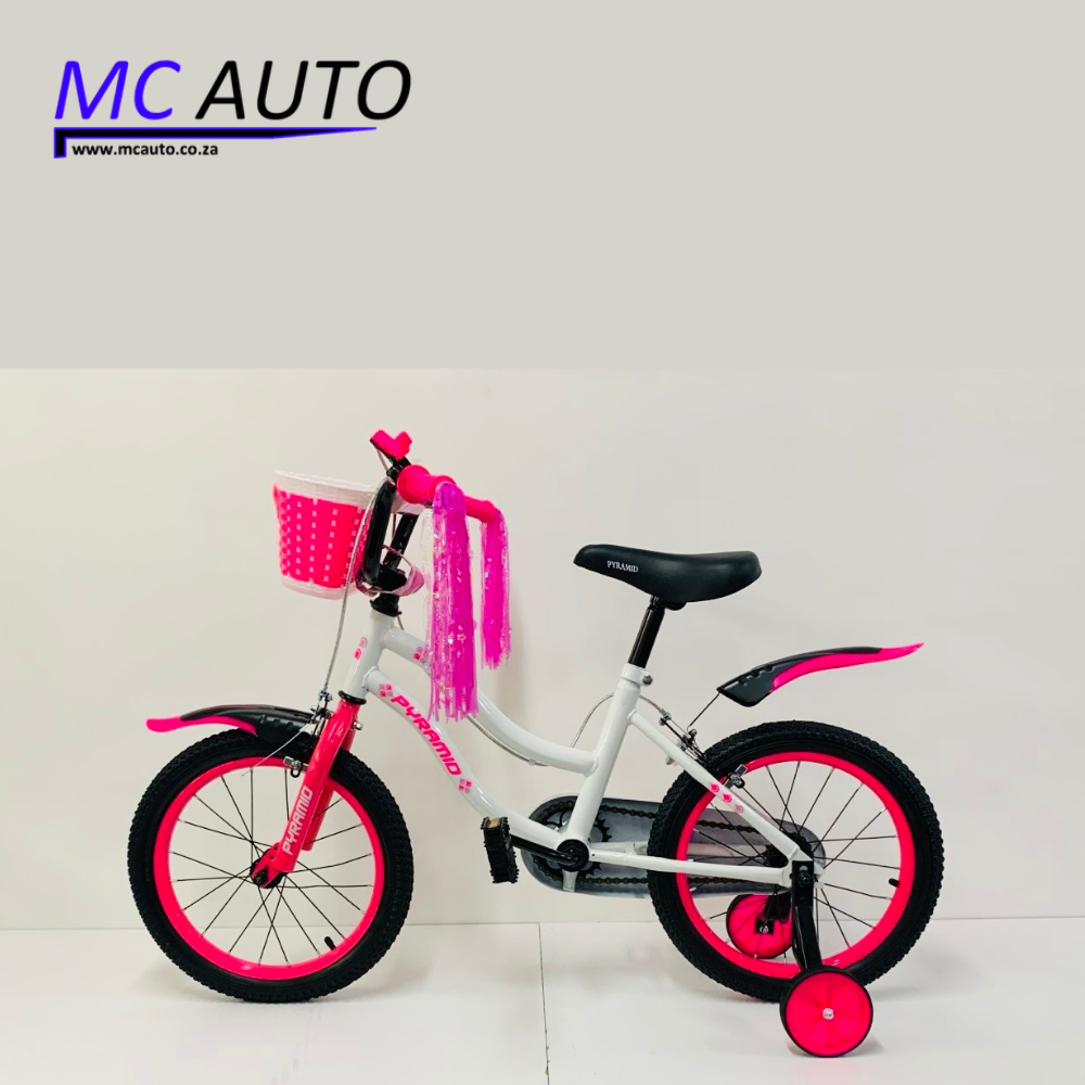 Pyramid Blossom BMX 16" White/Pink Bicycle