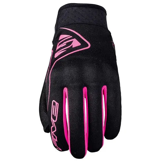 Five Gloves Globe Woman's Black/Pink Gloves