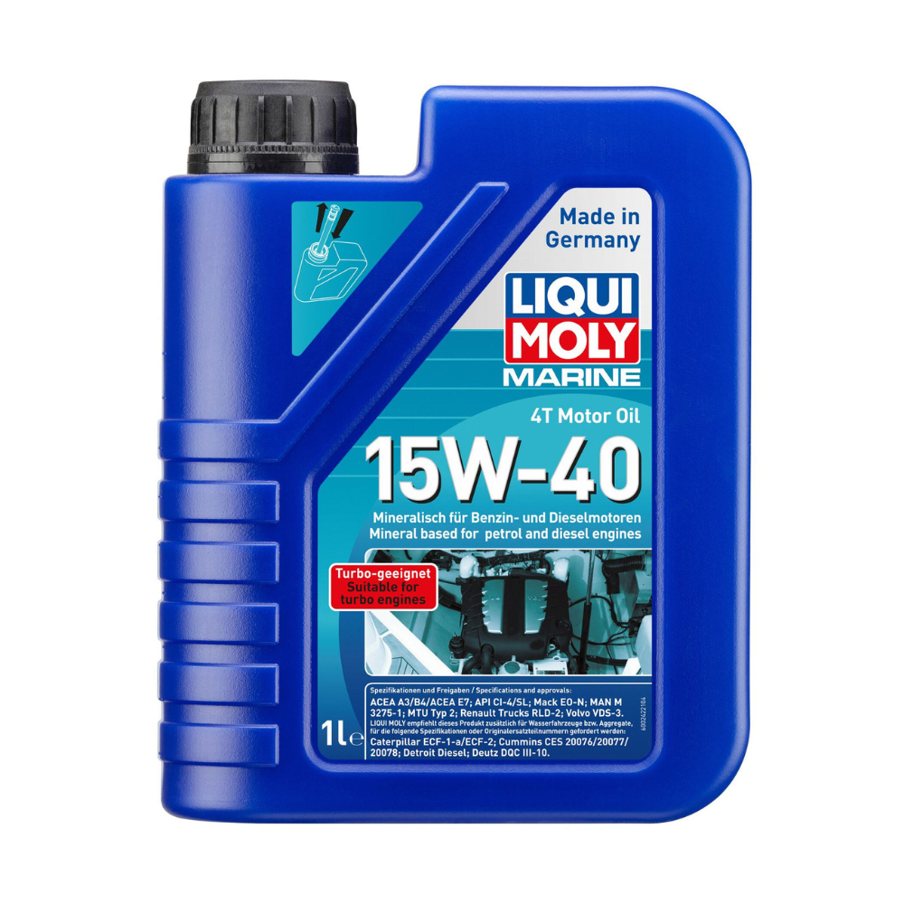 Liqui Moly Marine 4T 15W40 Motor Oil