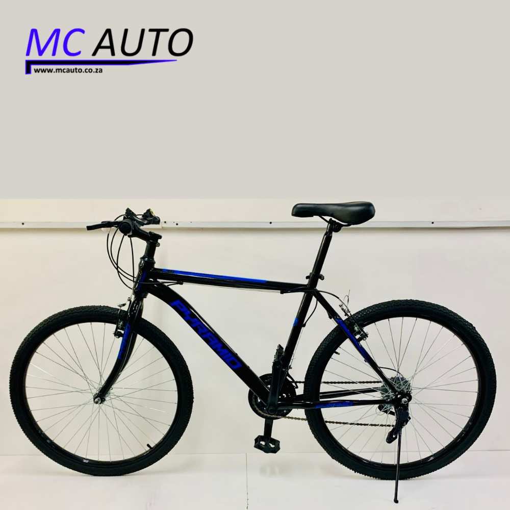 Pyramid Run MTB 26" Black/Blue STD Bicycle