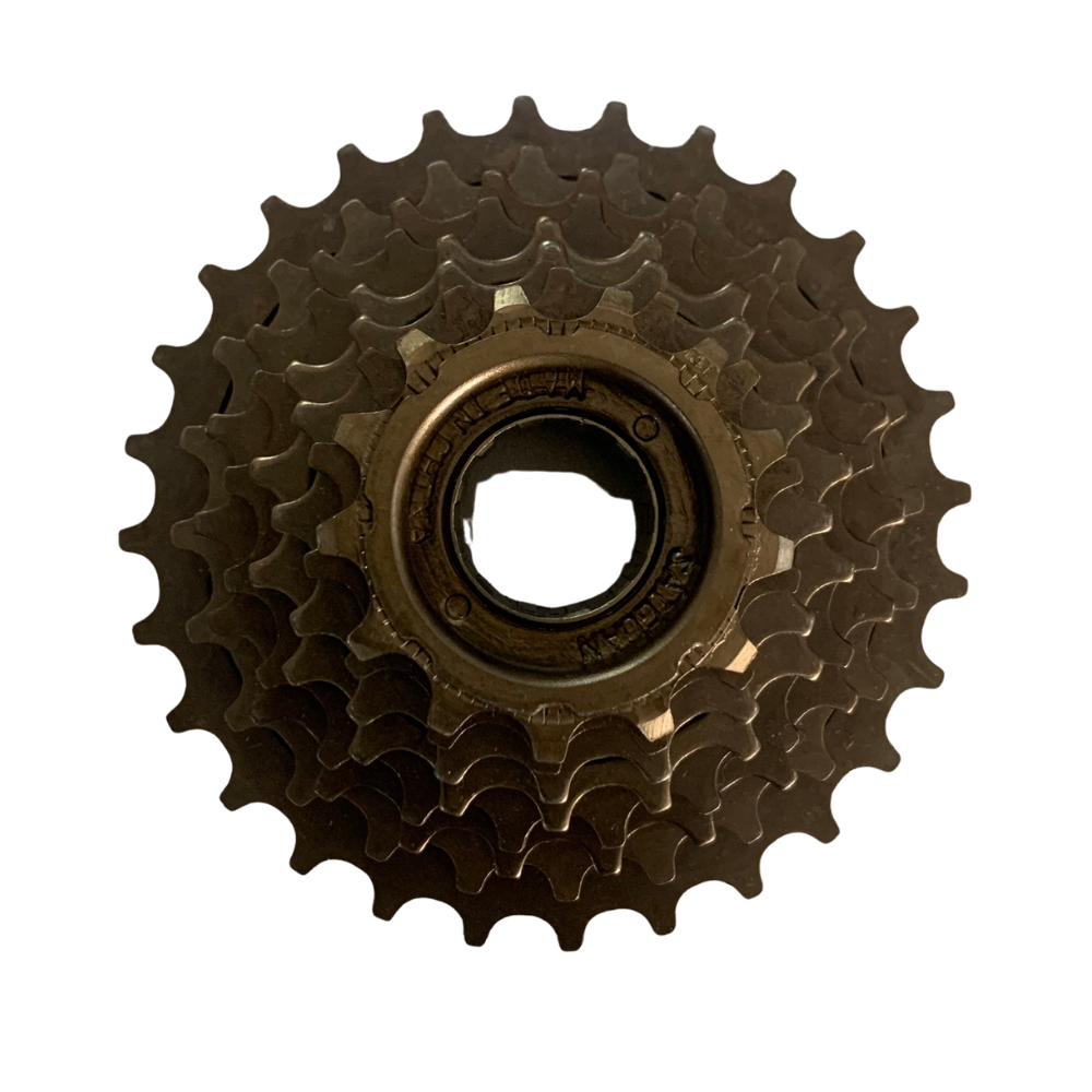 Saiguan 14-28T DER Bicycle Cluster Brown