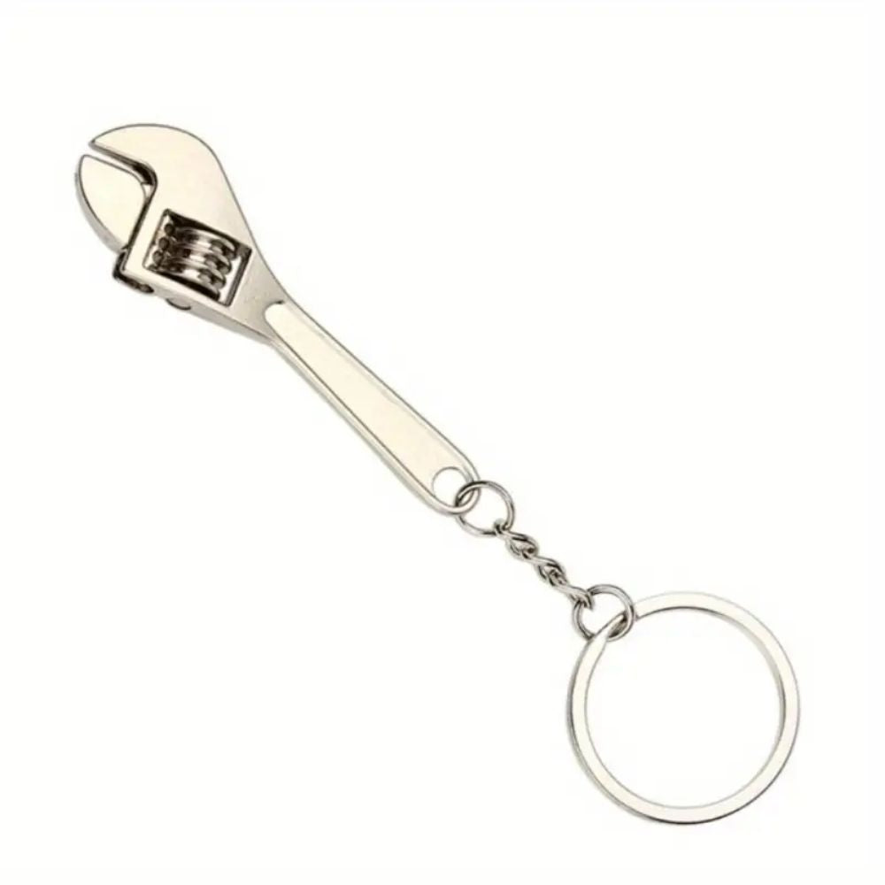 MCA Mini Silver Wrench Key Ring