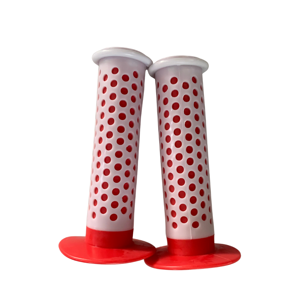 Aftermarket BMX Ocley Red/ White Grips