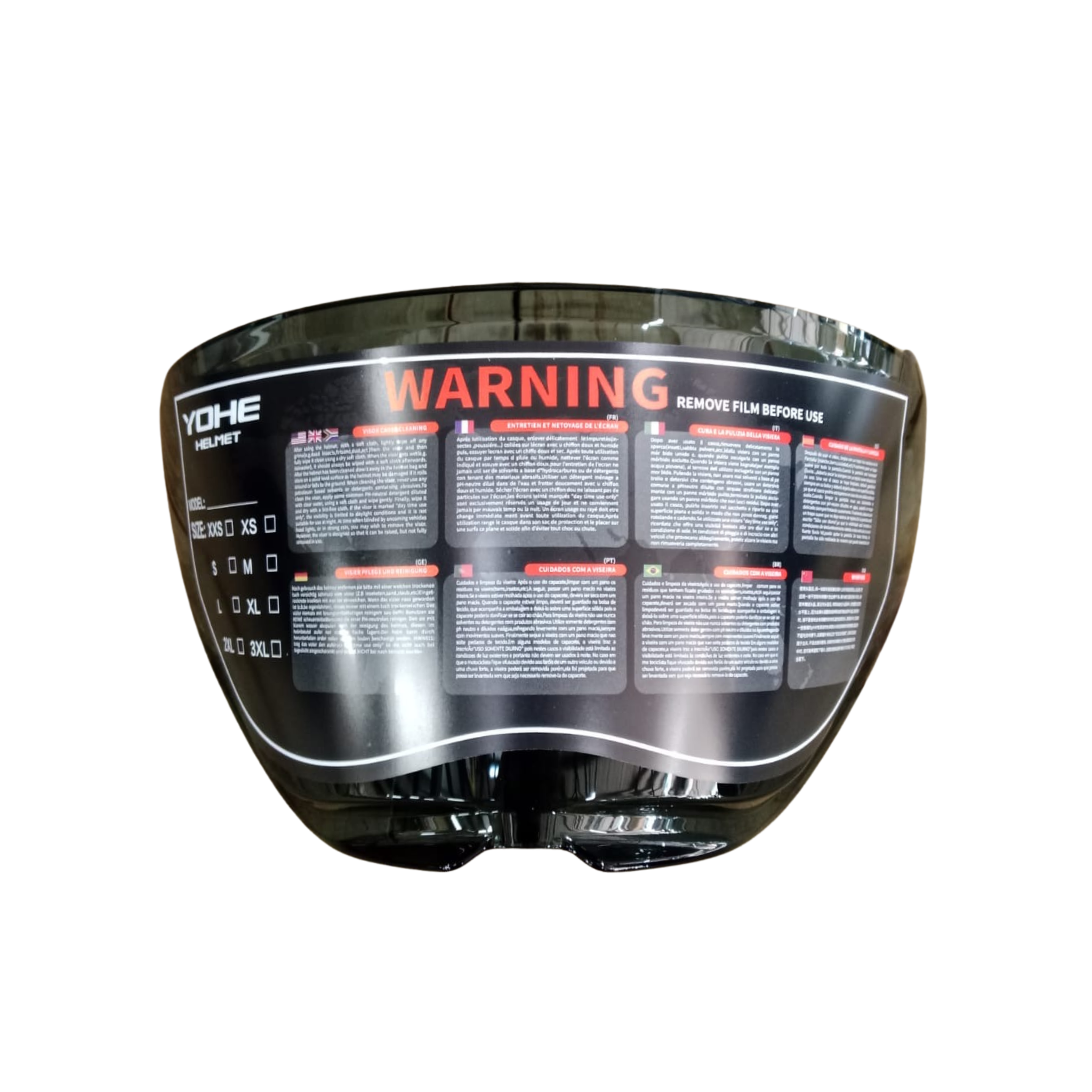 Yohe 632A Replacement Dark Smoke Visor