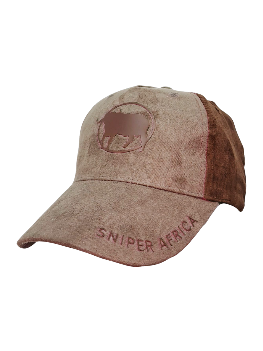 Sniper Africa Khaki/Coffee Pro Hunter Peak Cap