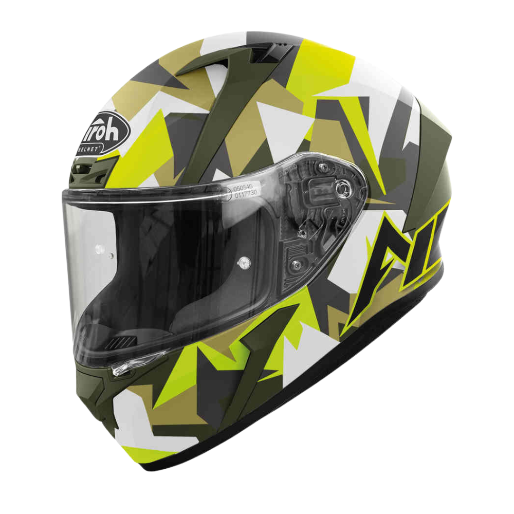 MC Auto: Airoh Valor Army Matt Helmet