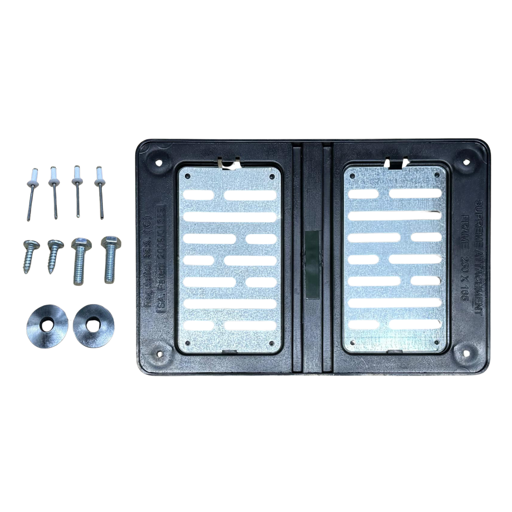 Universal Motorcycle Square Number Plate Bracket