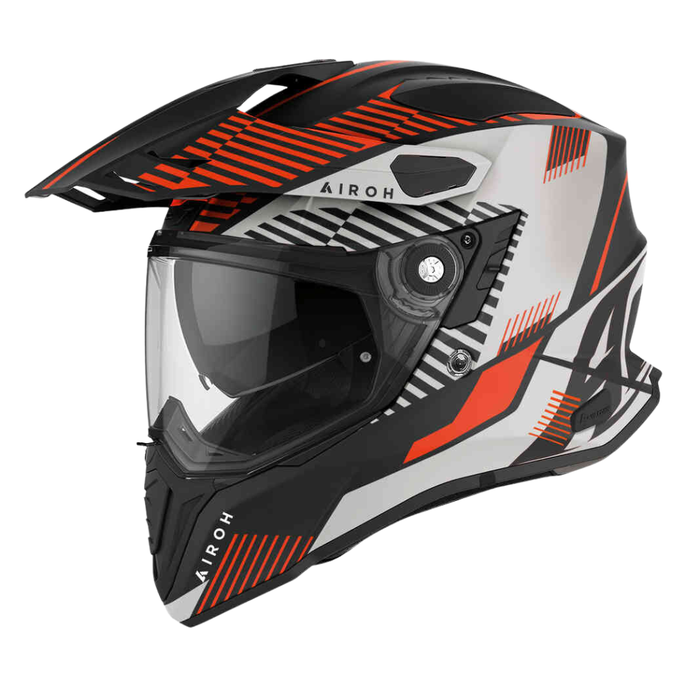 MC Auto: Airoh Commander Boost Orange Matt Helmet