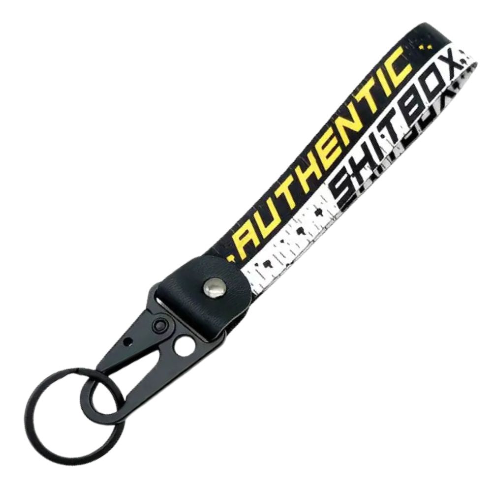 MCA Motorcycle Authentic Shitbox Key Ring
