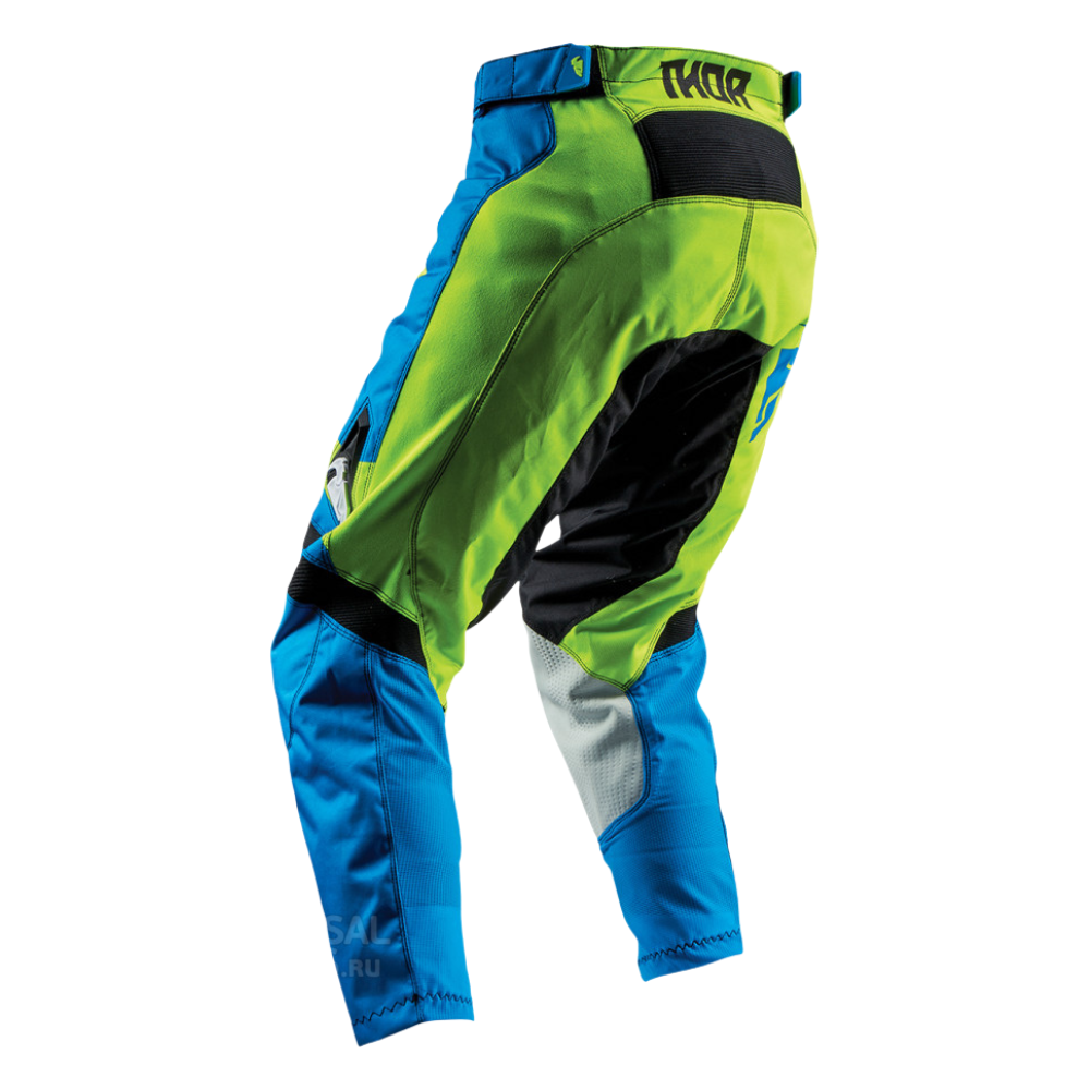 Thor Pulse Level Blue/Lime Pants