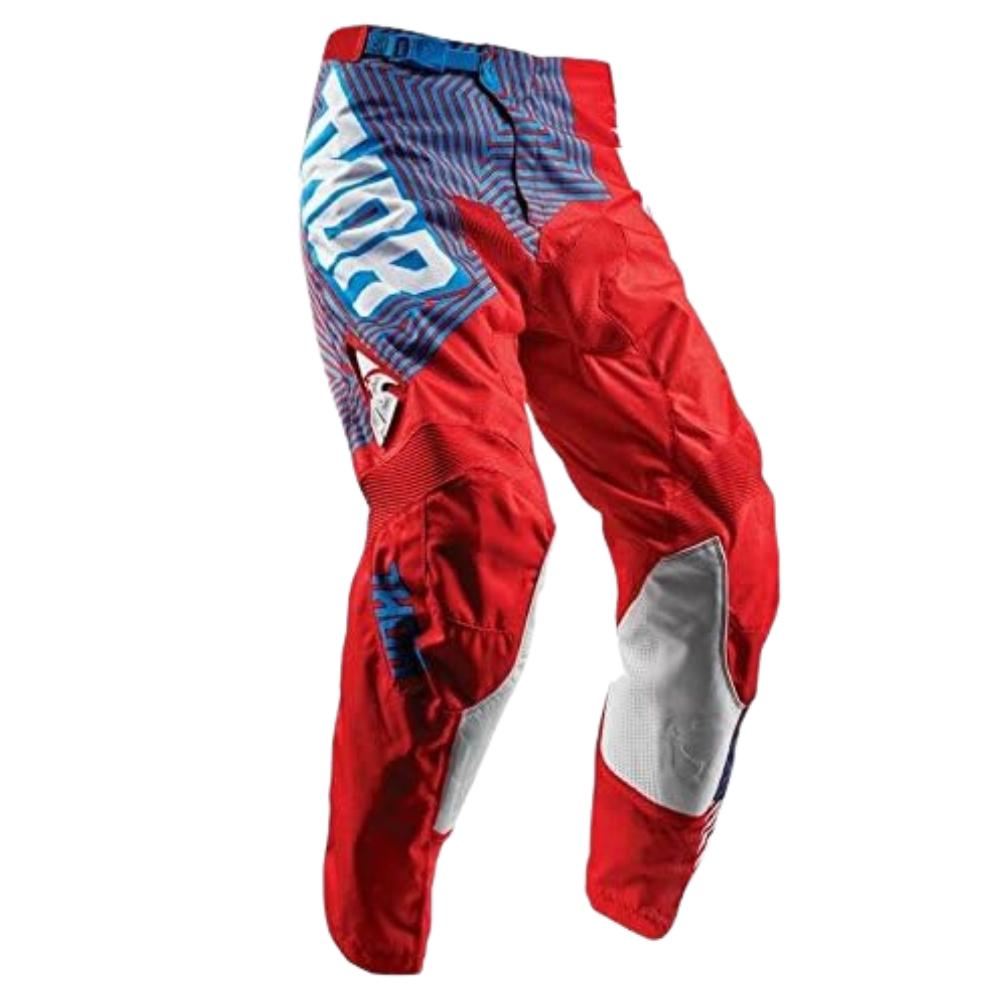 Thor Pulse Geo Red/Blue Pants