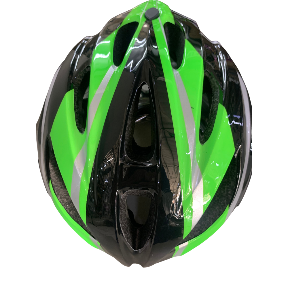 Santa Fee MB11 Green Adjustable Bicycle Helmet