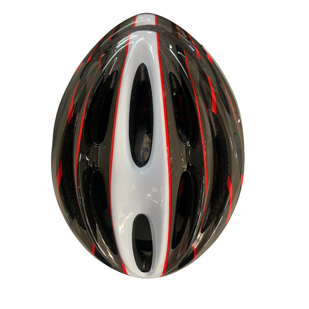 Santa Fee HB13 Red Adjustable Bicycle Helmet