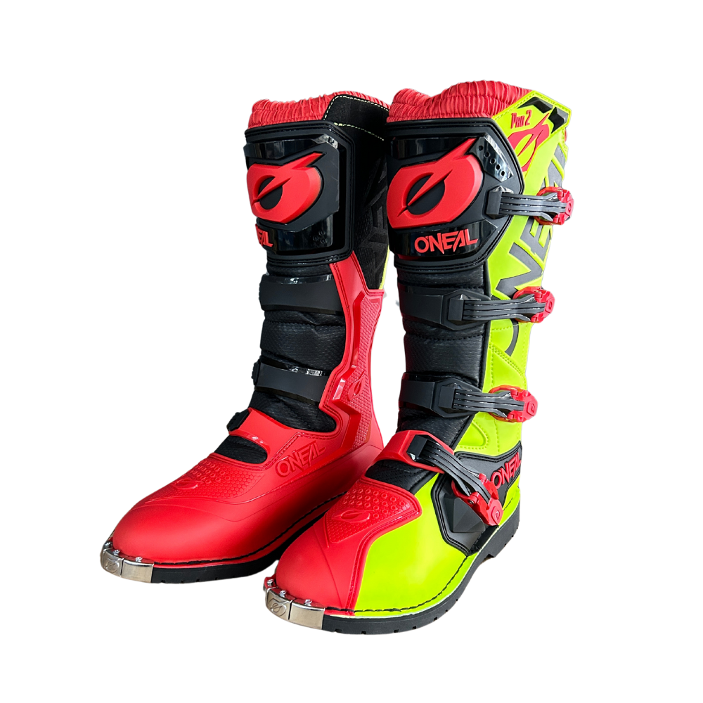 O'Neal Rider Pro 2 Yellow/Black/Red Boots