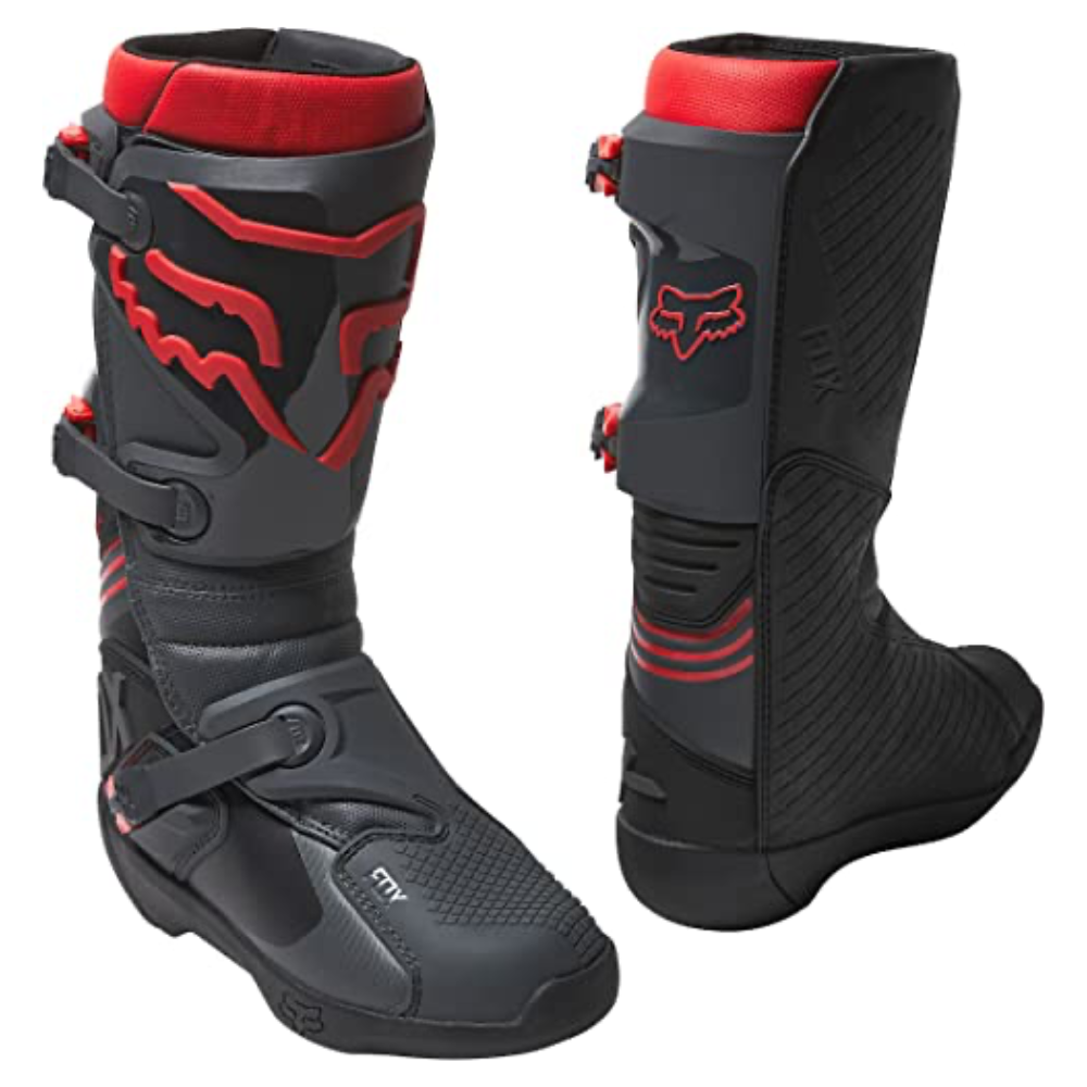 MC Auto: Fox Comp Black/Red Boots