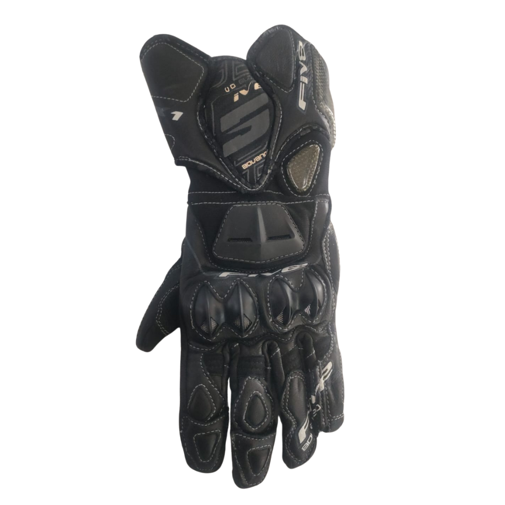 Five Gloves RFX1 Black Motorcycle Gloves