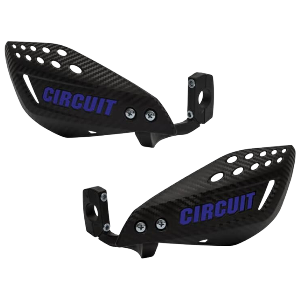 Circuit Equipment Carbon/Blue Handguards