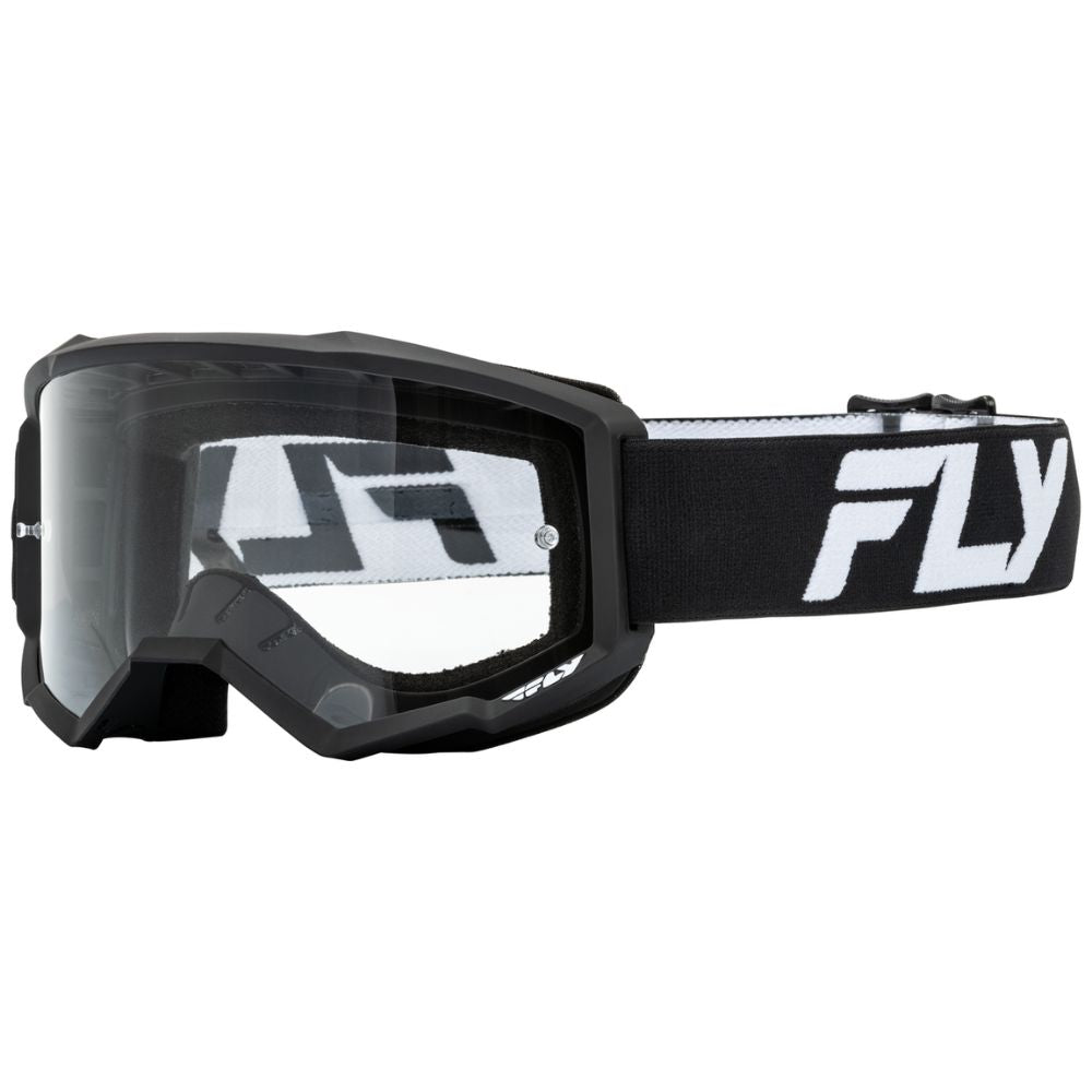 Fly Focus Black/White Clear Goggle