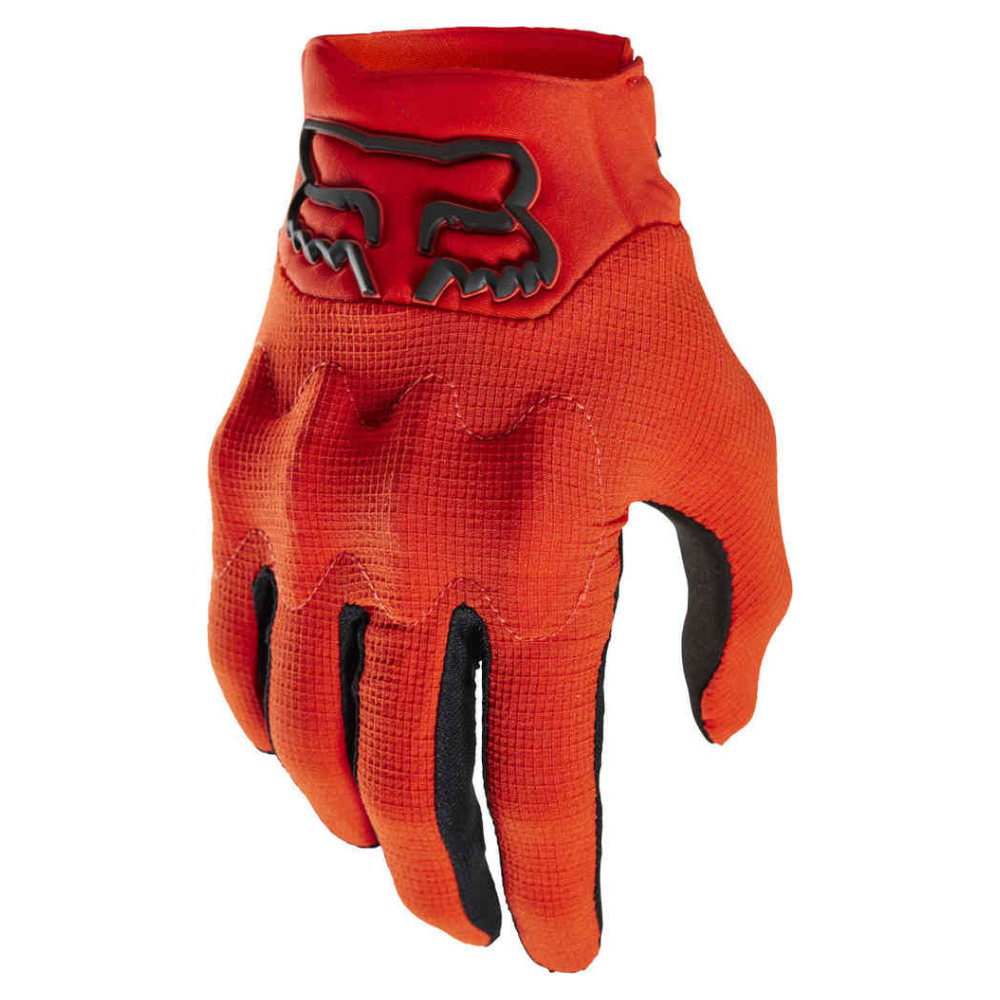 MC Auto: Fox Bomber LT Orange/Black Gloves