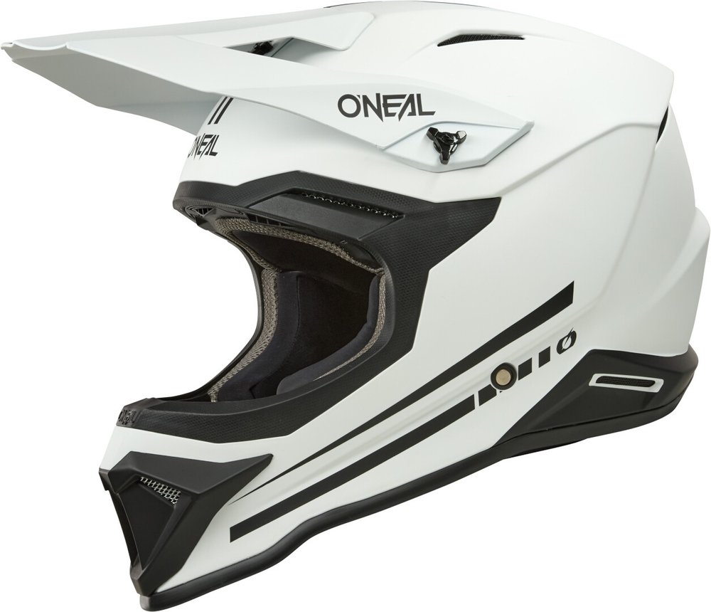 O'Neal 1S V.25 Solid White Helmet