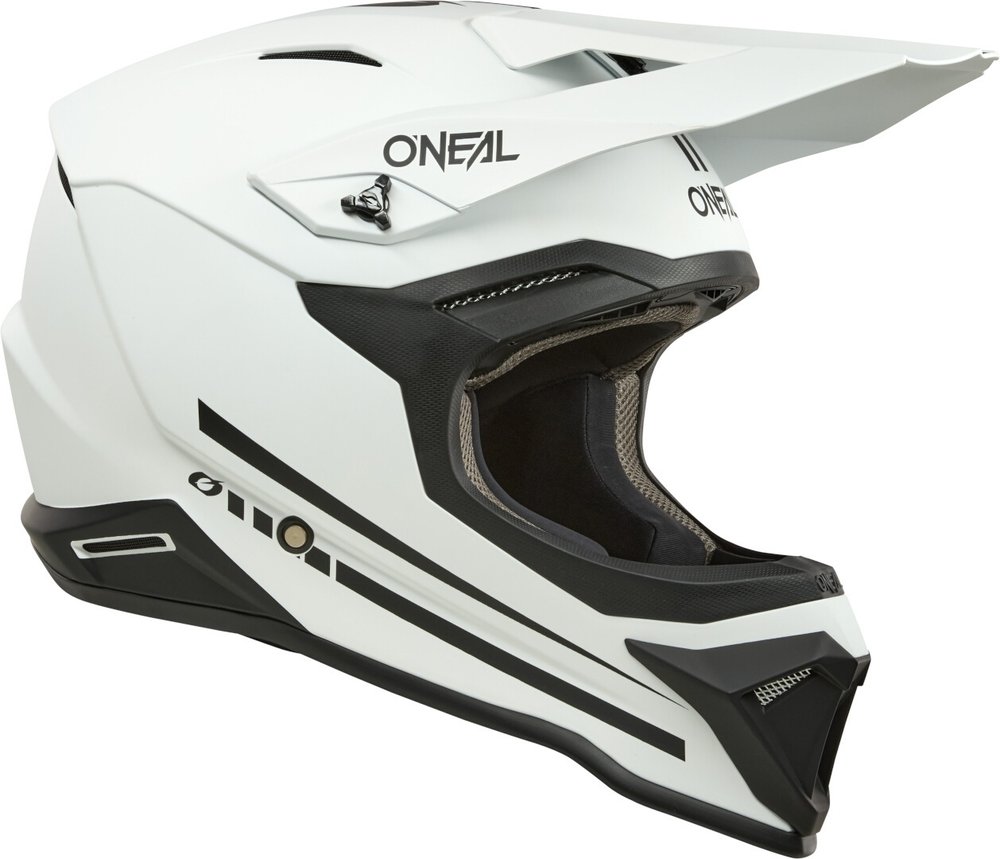 O'Neal 1S V.25 Solid White Helmet
