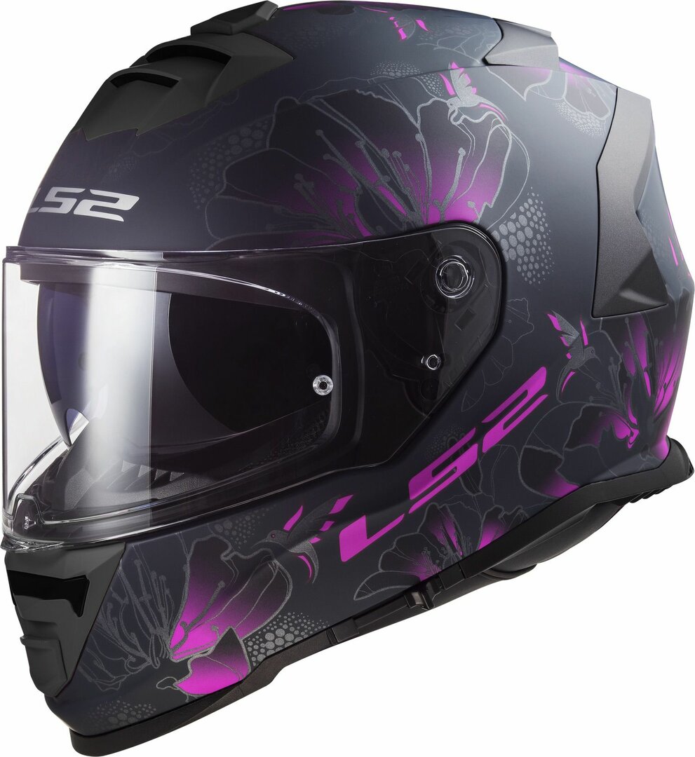 LS2 FF800 Storm II Burst Black/Pink Helmet