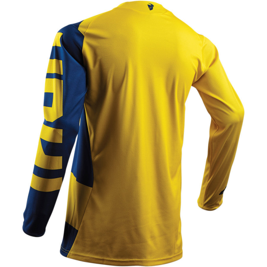 Thor Pulse Level Navy/Yellow Jersey