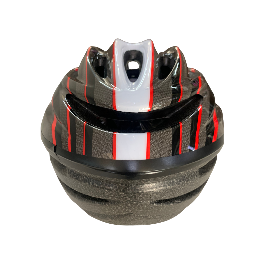 Santa Fee HB13 Red Adjustable Bicycle Helmet