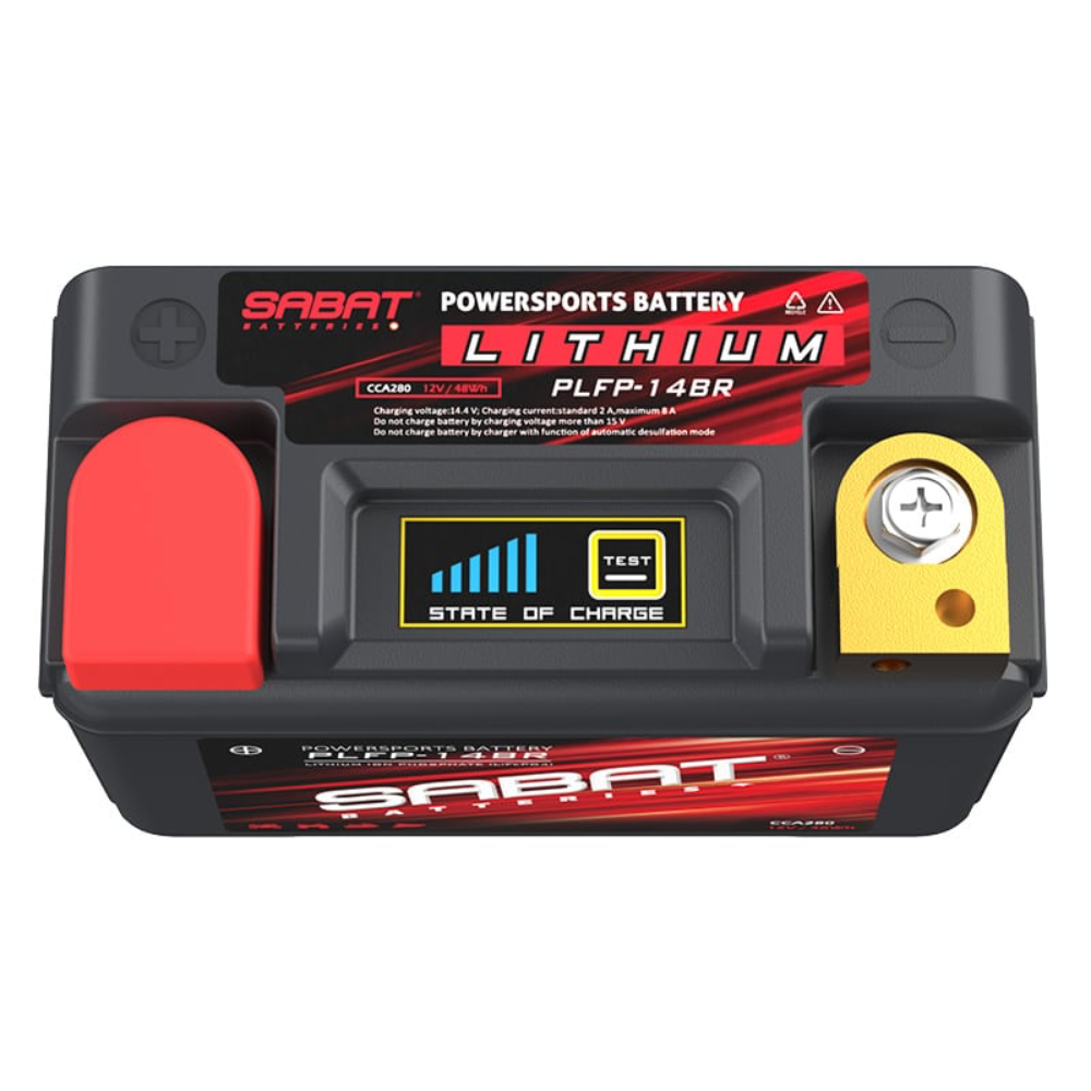 Sabat Lithium Battery PLFP-14BR - Motorcycle Battery