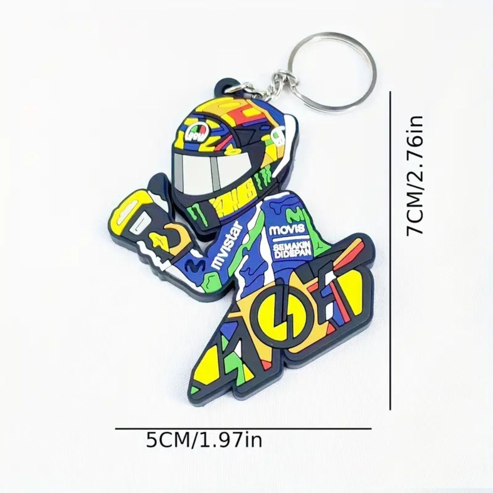 MCA Motorcycle VR46 Key Ring