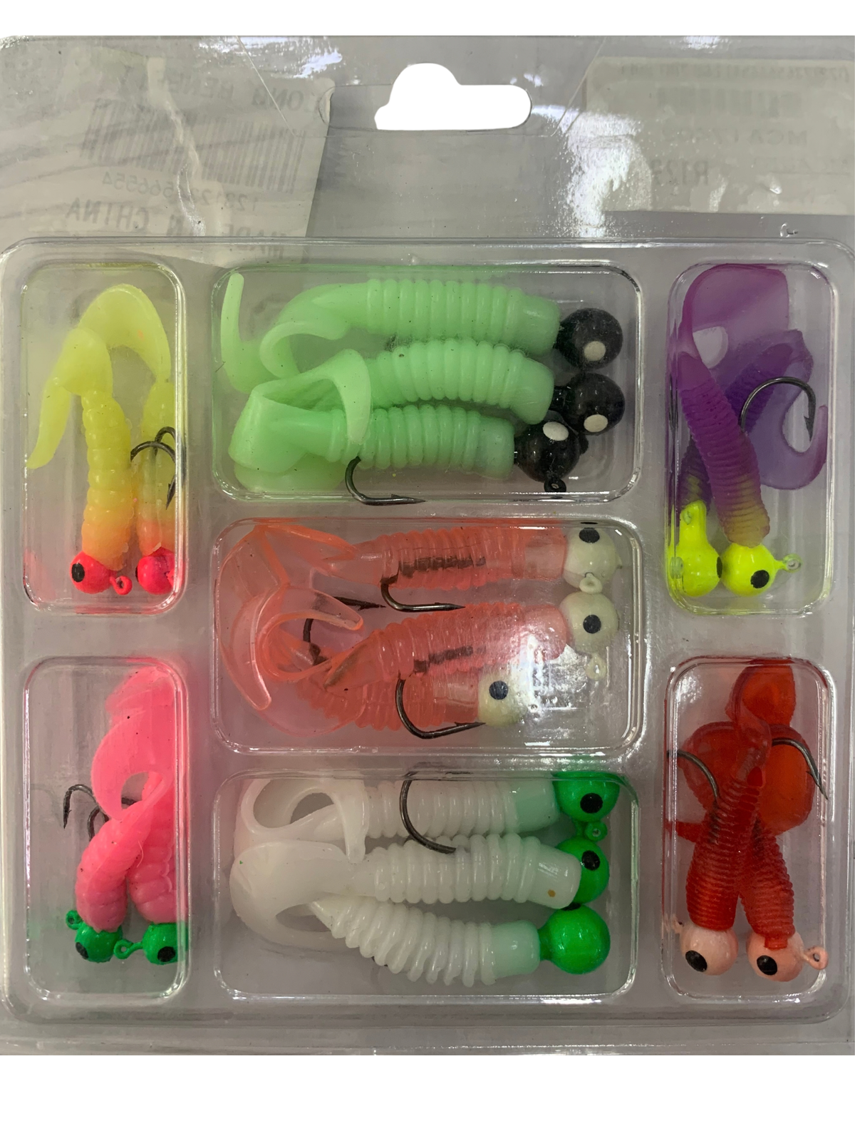 L&B 7 in 1 Soft Lure Hook Set