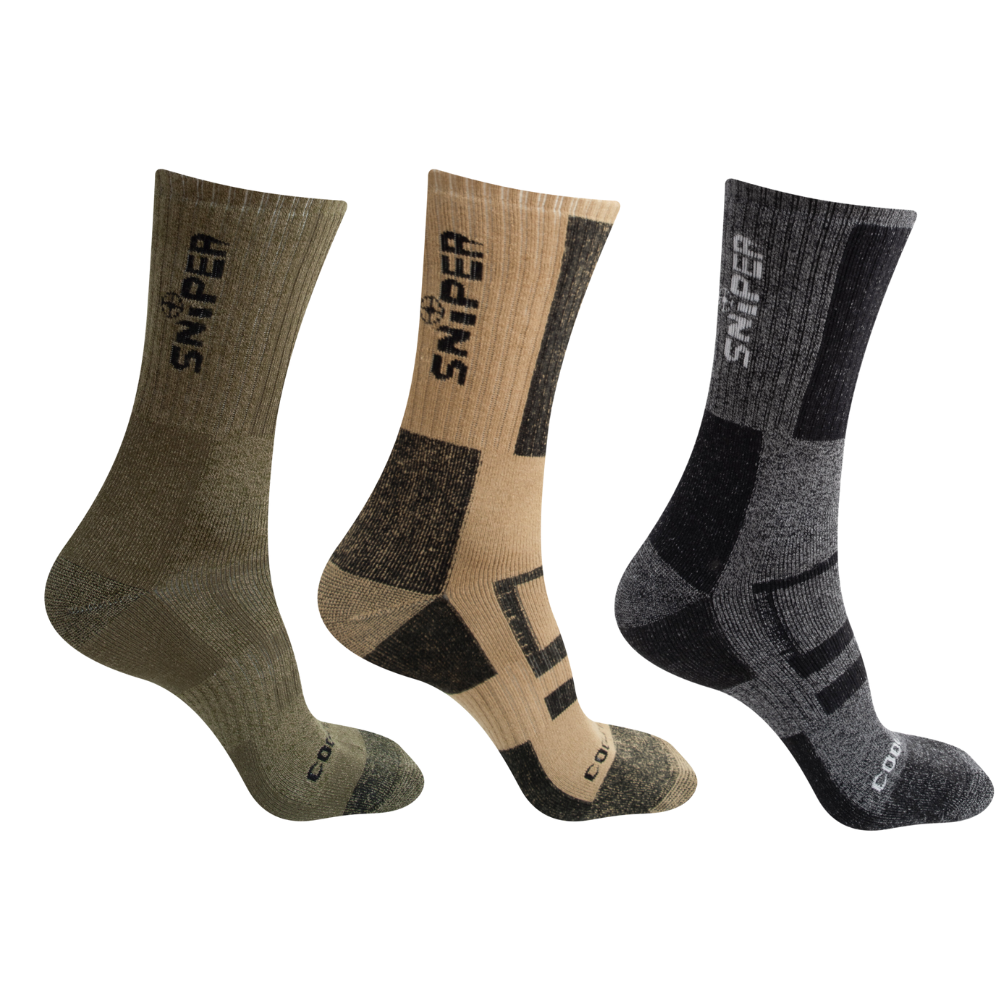 Sniper Africa Coolmax Size 9-12 Socks