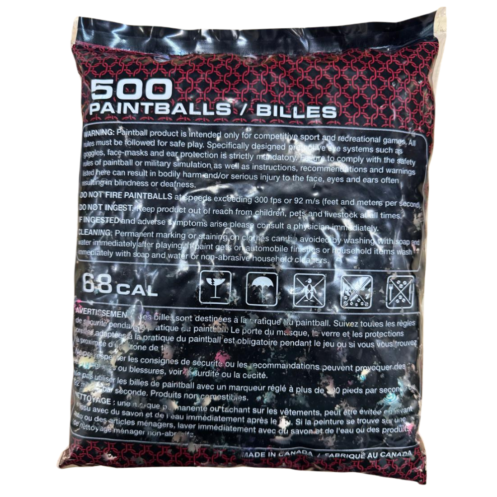 Rainbow .68Cal Mix Colour PaintBalls
