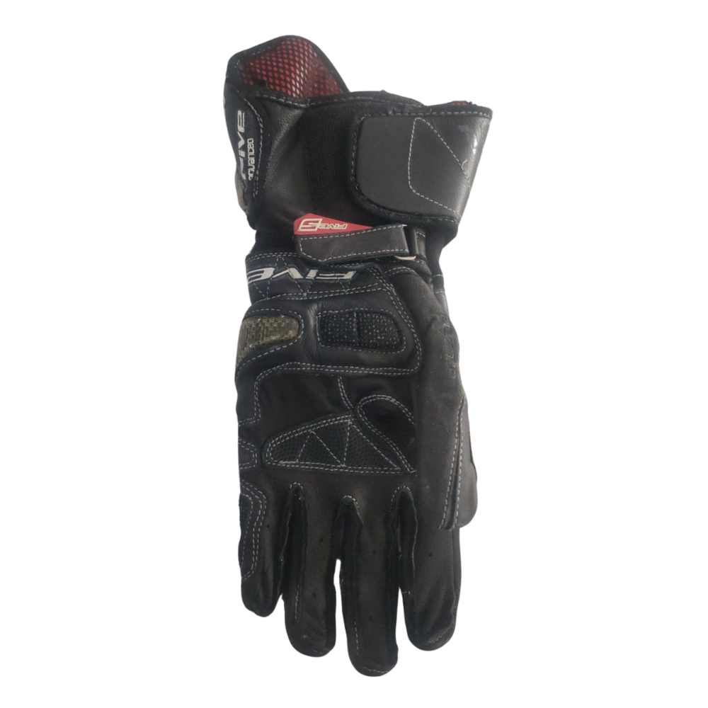 Five Gloves RFX1 Black Motorcycle Gloves
