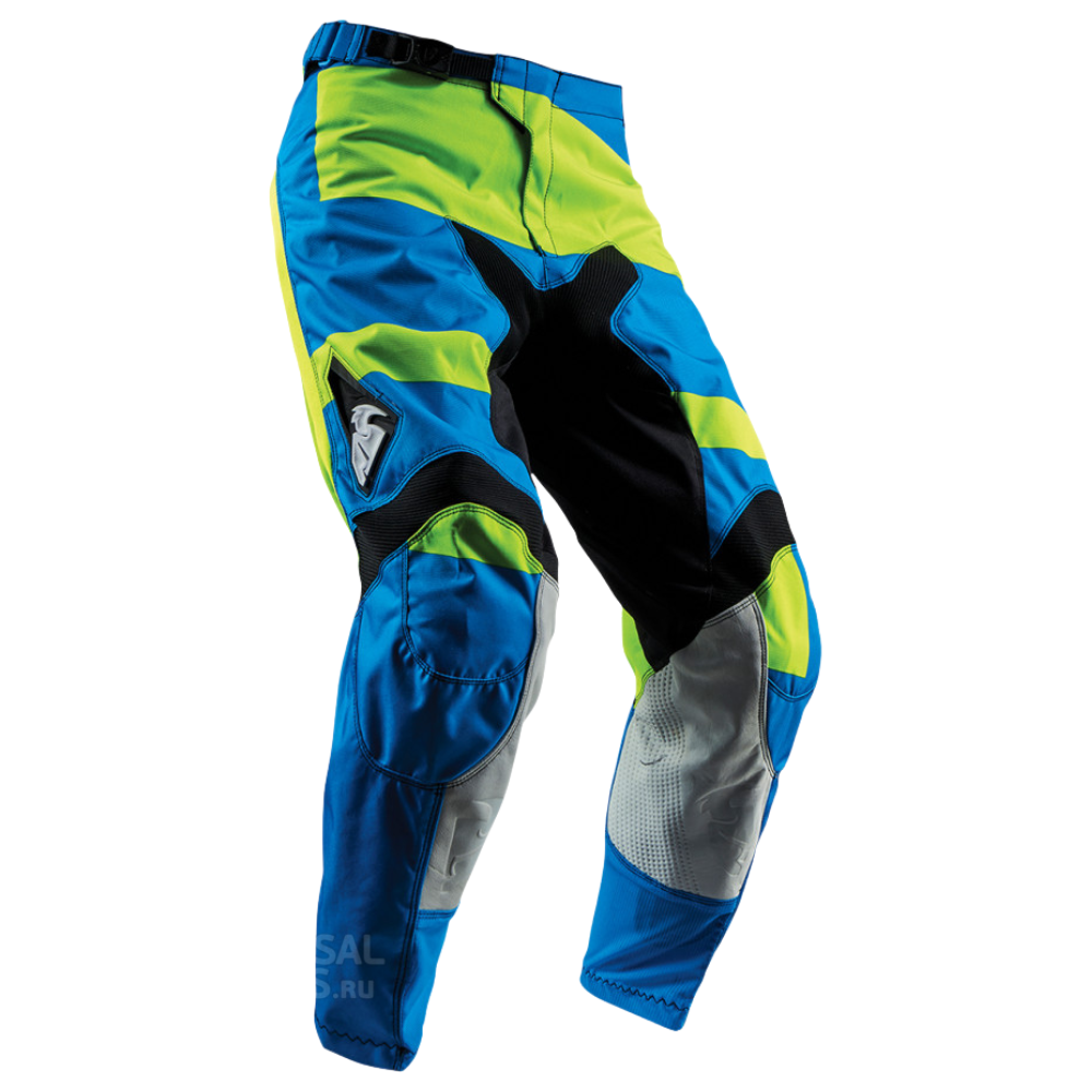 Thor Pulse Level Blue/Lime Pants