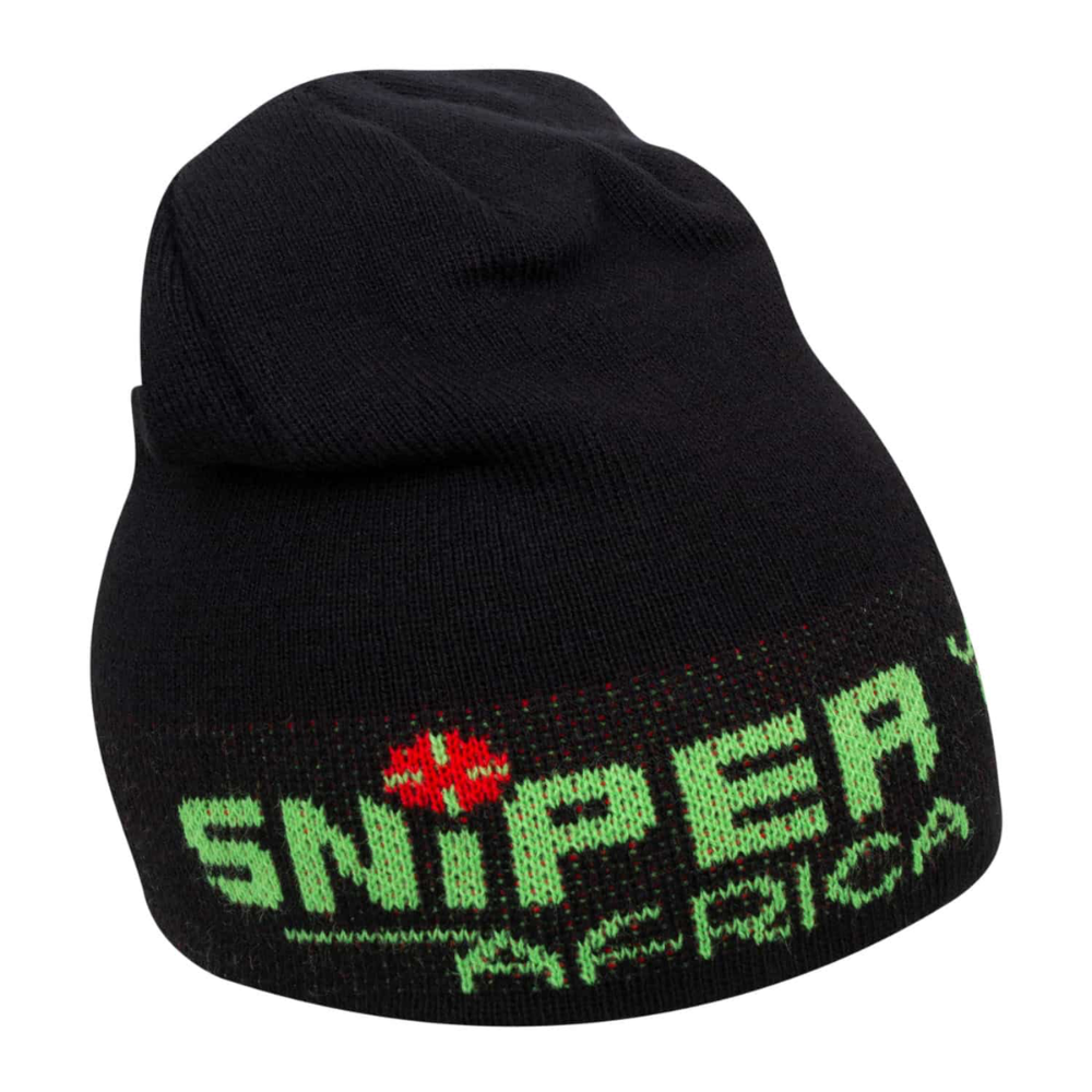 MC Auto: Sniper Africa Black/Green Beanie