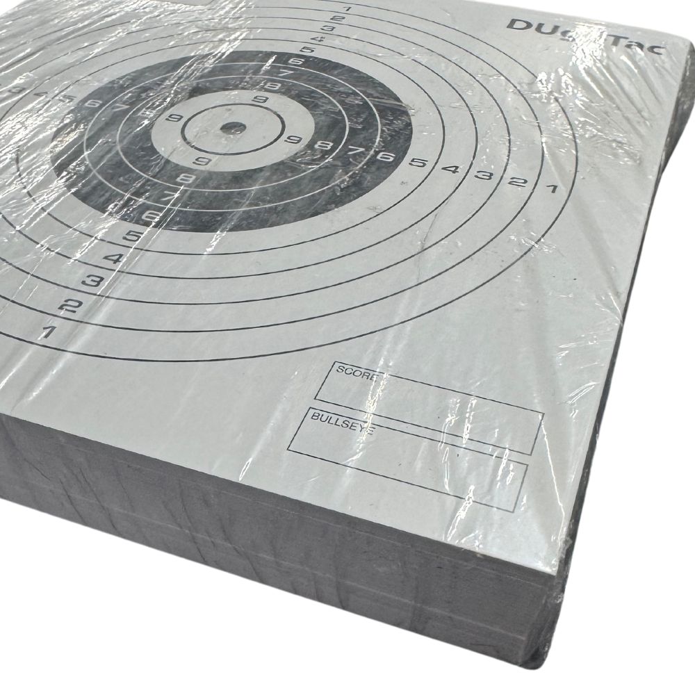 DUgi-Tac Pack of 100 Target cards 14×14 cm