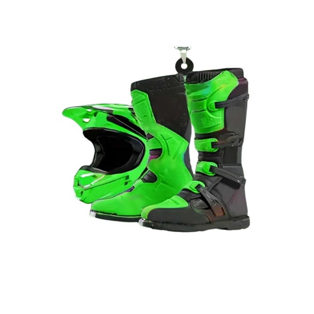 MCA MX Helmet And Boots Acrylic Chain