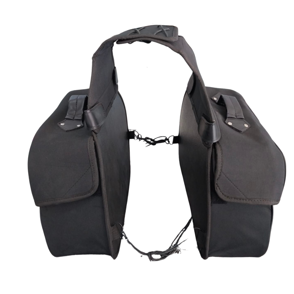 MCA Motorcycle Black 9221 Saddle Bags