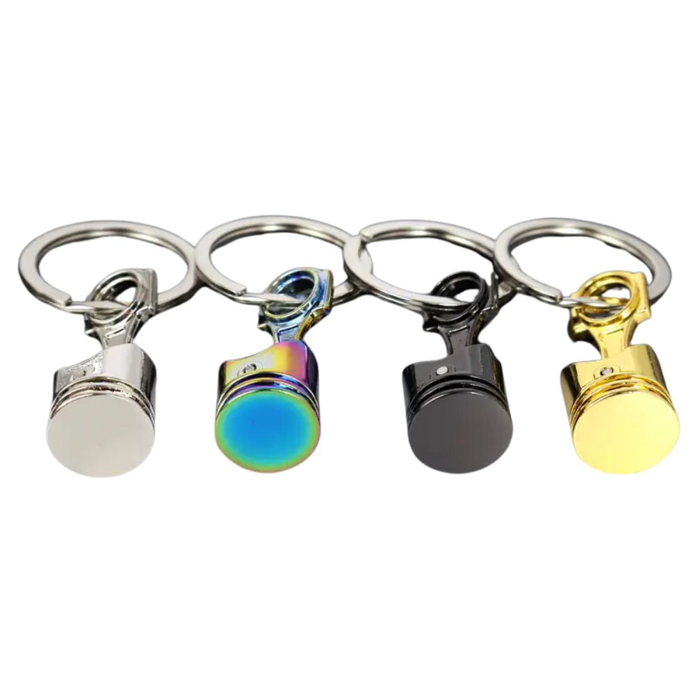 MCA Motorcycle Piston Key Ring