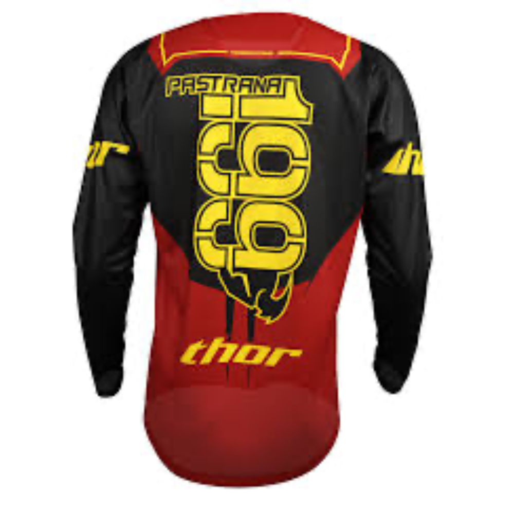 MC Auto: Thor Core Pastrana Maroon Jersey