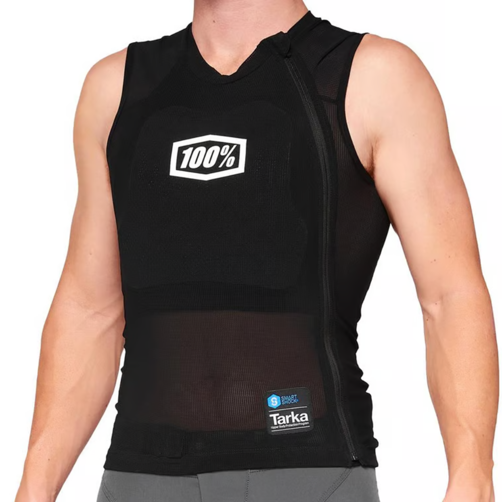 100% Tarka Black Vest Body Armor