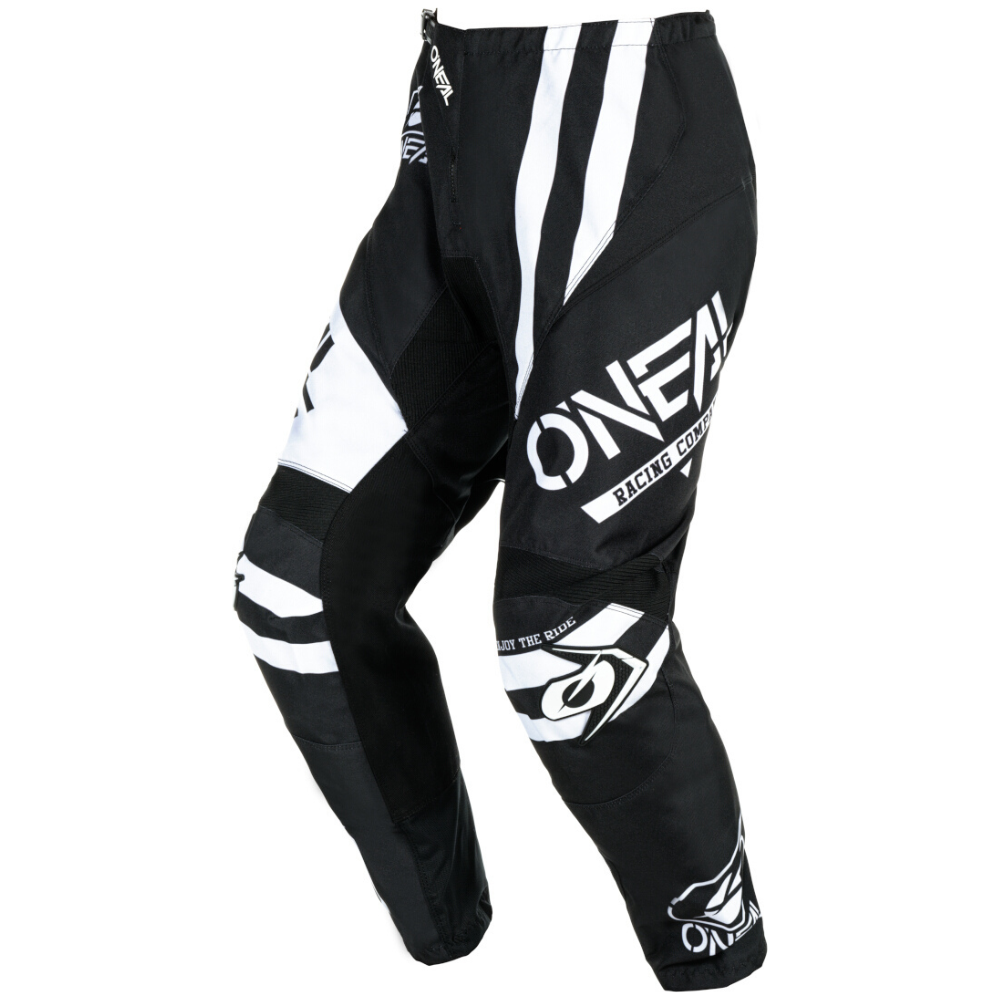 MC Auto: O'Neal Element WarHawk V.24 Black/White Pants