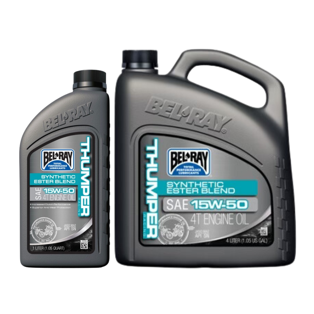 Bel-Ray Thumper® Racing Synthetic Ester Blend 4T 15W50 Engine Oil