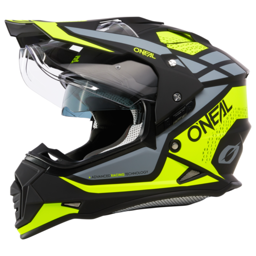 MC Auto: O'Neal Sierra R V.24 Yellow/Black/Grey Helmet