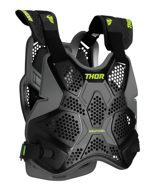 Thor Sentinel Pro Black Guard Protector Vest